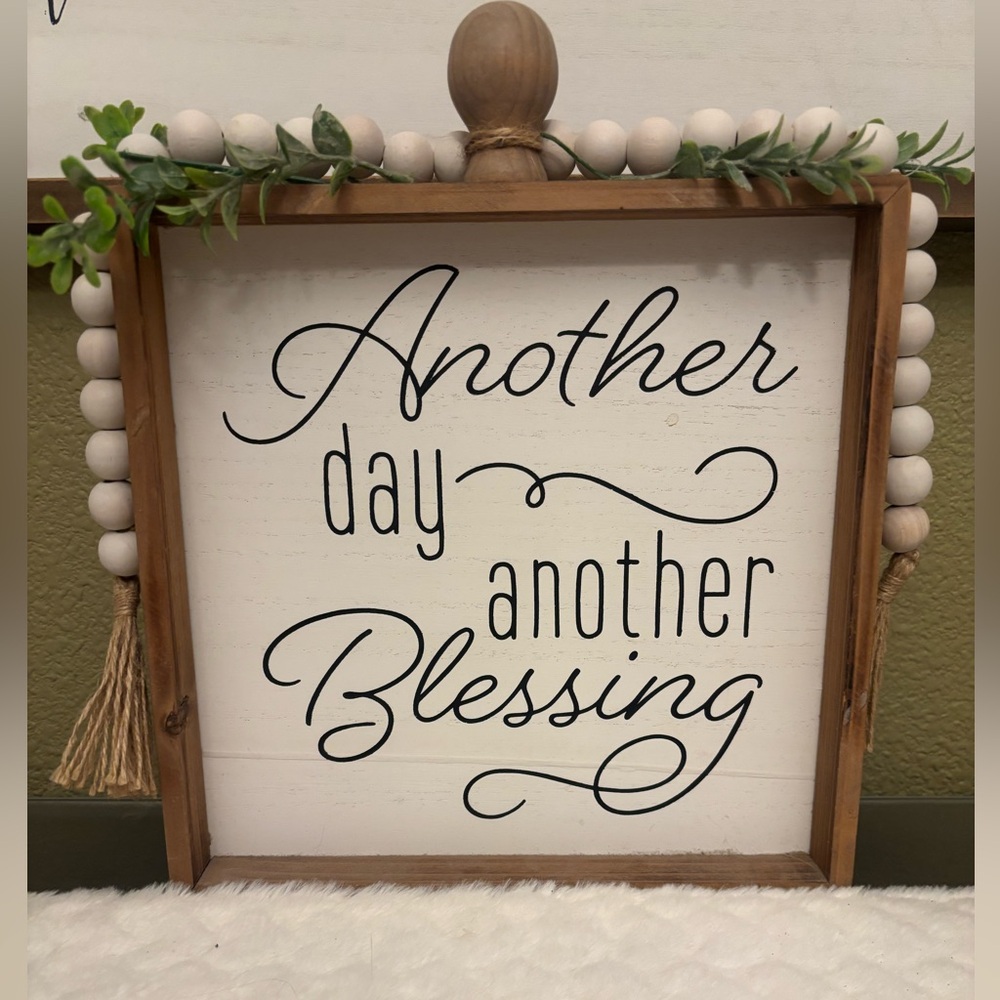 Rustic Brown and White Wall Art Decor